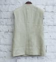 画像24: リネンオーバーベスト　Linen Over Vest