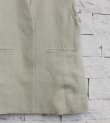 画像23: リネンオーバーベスト　Linen Over Vest