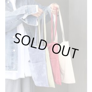 画像: ベルベットトートバック　Velvet Tote Bag
