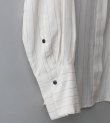 画像23: ストライプシルキーシャツ　Stripe Silky Shirts