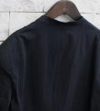 画像16: カラーレスコットンサテンジャケット　Collarless Cottonsatin Jacket