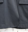 画像15: カラーレスコットンサテンジャケット　Collarless Cottonsatin Jacket