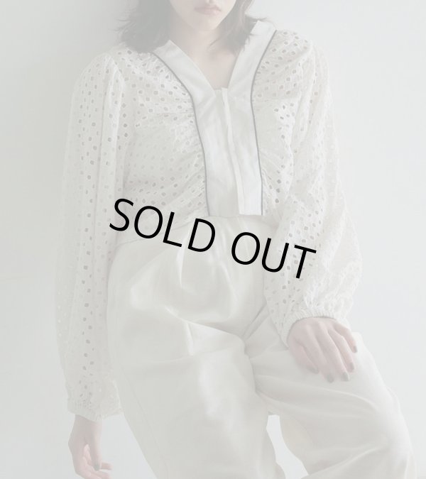 画像3: ボリュームカットワークブラウス　Volume Cutwork Blouse