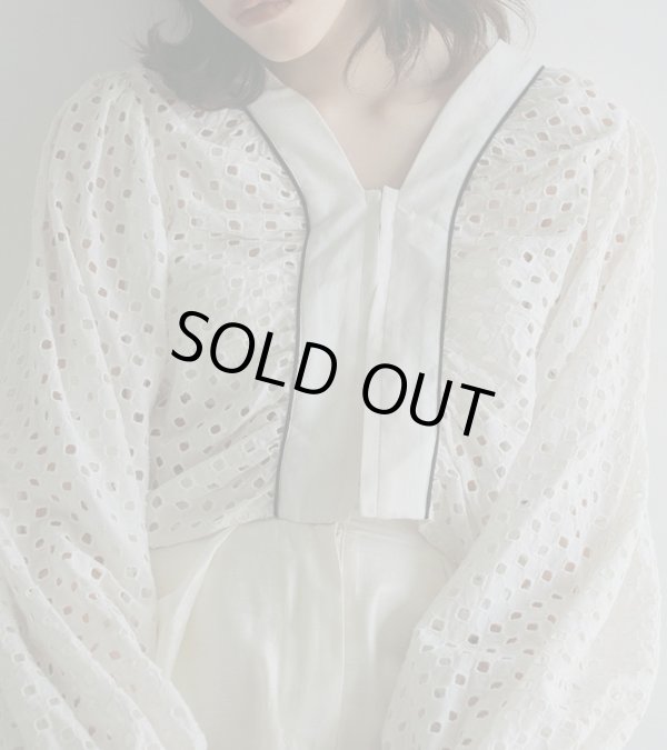 画像4: ボリュームカットワークブラウス　Volume Cutwork Blouse