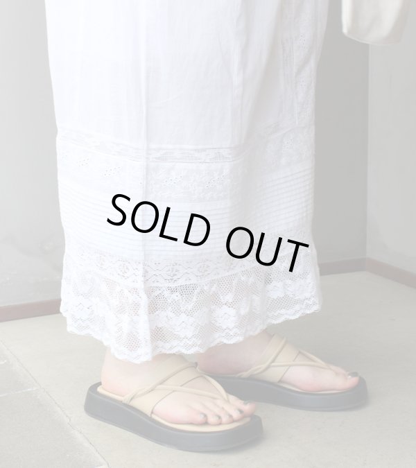 画像6: 20%OFF！タックレーススカート　Tuck Lace Skirt《セール商品につき返品不可》