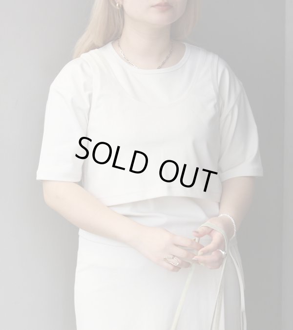 画像2: レイヤードカットティーシャツ　Layered Cut T-shirts