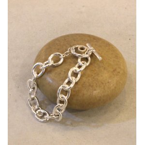 画像: オーバルチェーンブレスレット　Oval Chain Bracelet (Silver925)