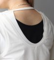 画像7: レイヤードカットティーシャツ　Layered Cut T-shirts