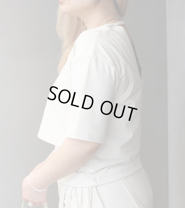 画像4: レイヤードカットティーシャツ　Layered Cut T-shirts