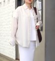 画像17: ストライプシルキーシャツ　Stripe Silky Shirts