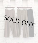 画像: ツイルワイドトラウザーズ　Twill Wide Trousers