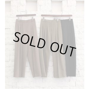 画像: ツイルワイドトラウザーズ　Twill Wide Trousers