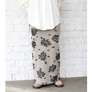 画像: ボタニカルニットスカート　Botanical Knit Skirt