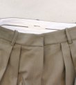 画像8: ツイルワイドトラウザーズ　Twill Wide Trousers