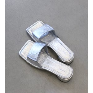 画像: スクエアエコレザーサンダル　Square Ecoleather Sandals