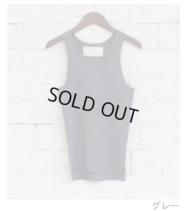 画像13: ハイゲージニットタンクトップ　Highgauge Knit Tanktop
