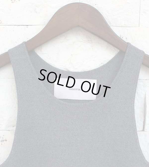 画像2: ハイゲージニットタンクトップ　Highgauge Knit Tanktop