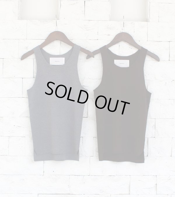 画像1: ハイゲージニットタンクトップ　Highgauge Knit Tanktop