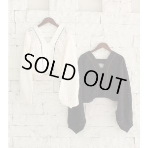 画像: ボリュームカットワークブラウス　Volume Cutwork Blouse