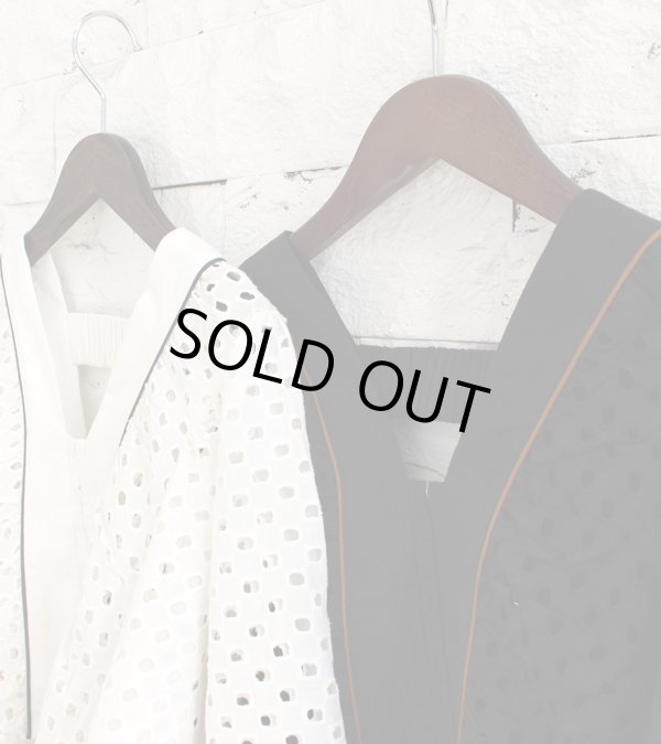 画像8: ボリュームカットワークブラウス　Volume Cutwork Blouse