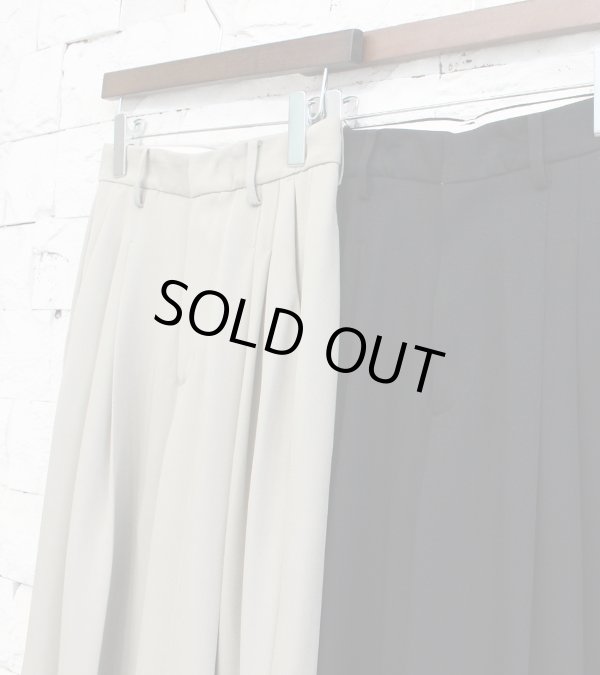 画像12: タックワイドトラウザーズ　Tuck Wide Trousers
