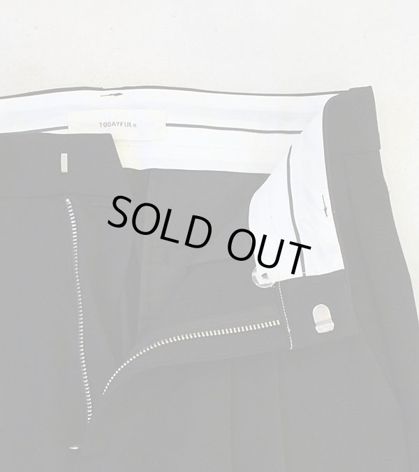 画像17: タックワイドトラウザーズ　Tuck Wide Trousers