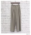 画像18: タックワイドトラウザーズ　Tuck Wide Trousers