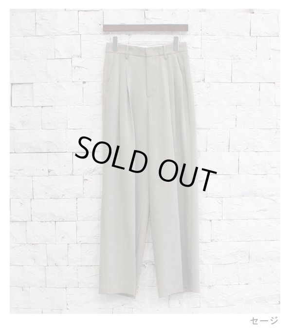 画像18: タックワイドトラウザーズ　Tuck Wide Trousers