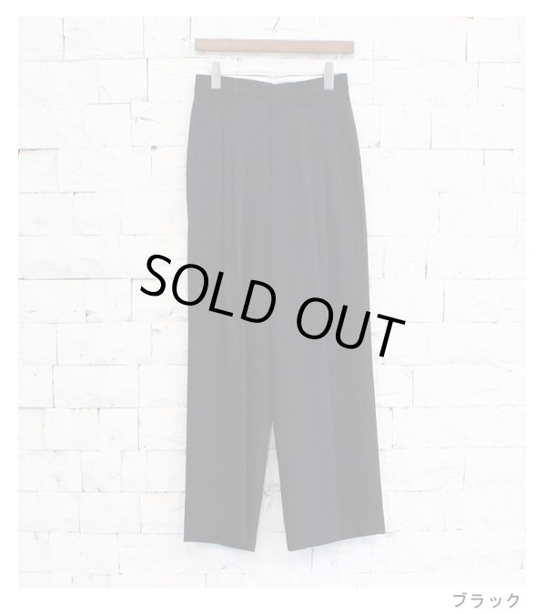 画像19: タックワイドトラウザーズ　Tuck Wide Trousers