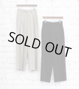 画像: タックワイドトラウザーズ　Tuck Wide Trousers