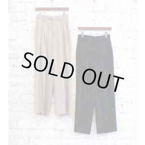 画像: タックワイドトラウザーズ　Tuck Wide Trousers