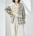 画像11: スカシ柄編みチビベスト