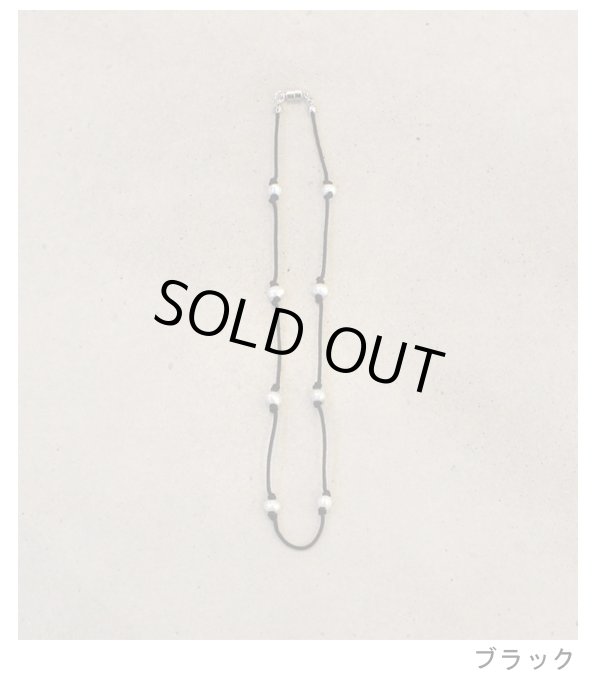 画像14: コードパールチョーカー　Cord Pearl Choker