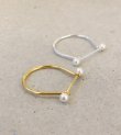 画像1: スキニーパールリング　Skinny Pearl Ring