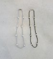 画像1: コードパールチョーカー　Cord Pearl Choker