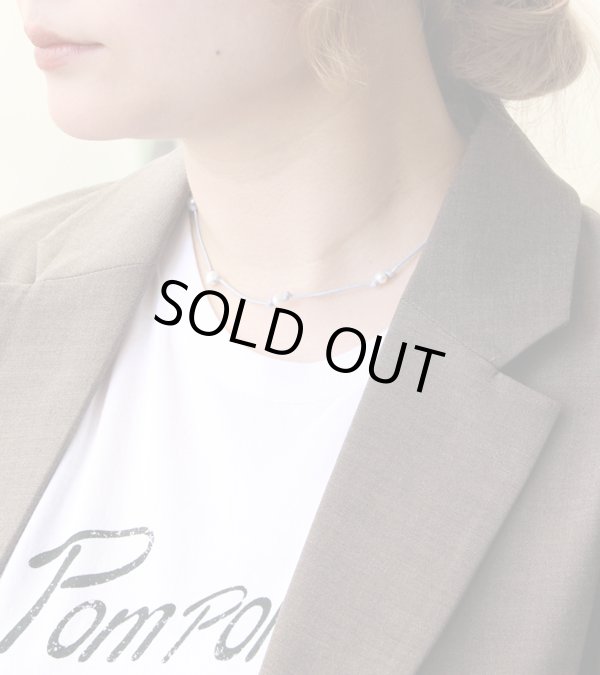 画像6: コードパールチョーカー　Cord Pearl Choker