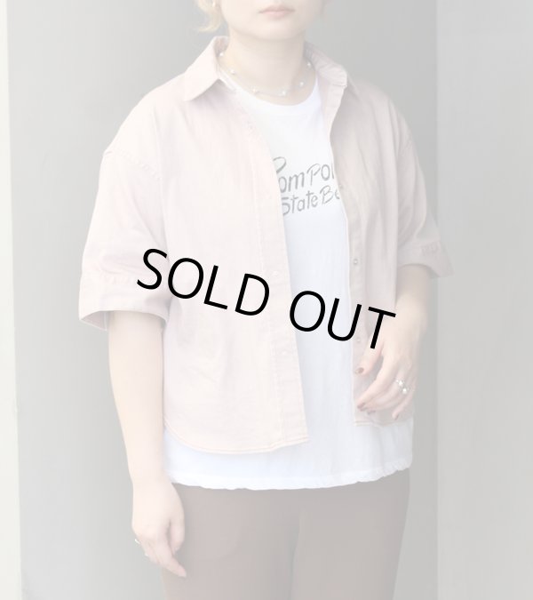 画像11: ダスティーダイデニムハーフスリーブシャツ