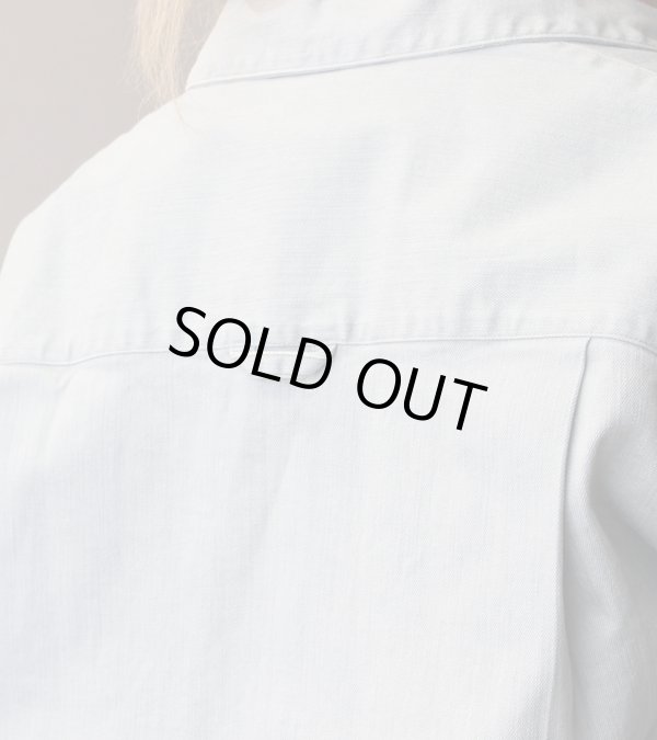 画像8: ダスティーダイデニムハーフスリーブシャツ