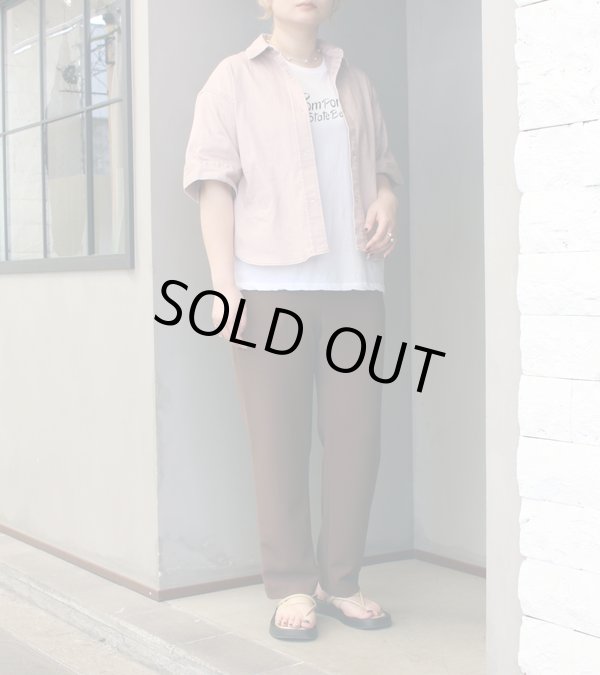 画像12: ダスティーダイデニムハーフスリーブシャツ