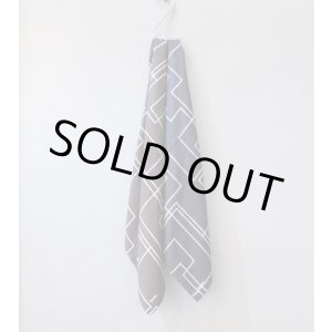 画像: ジオメトリックプリントスカーフ　Geometric Print Scarf