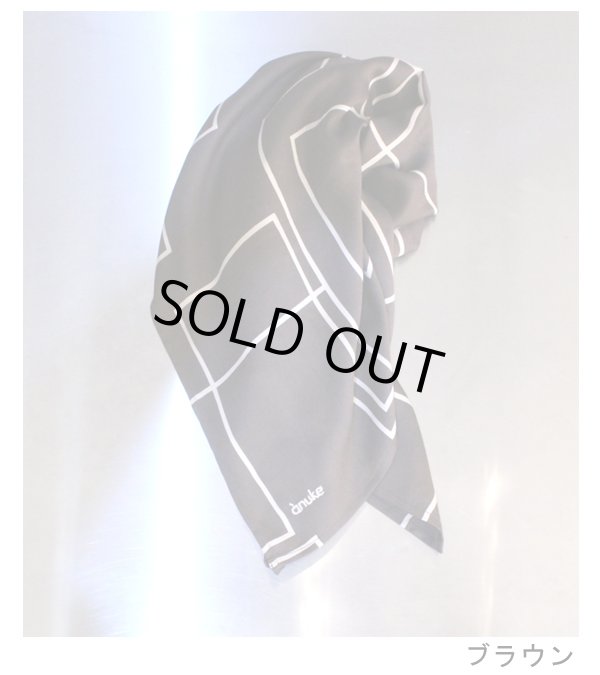 画像12: ジオメトリックプリントスカーフ　Geometric Print Scarf