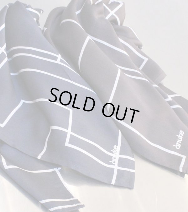 画像5: ジオメトリックプリントスカーフ　Geometric Print Scarf