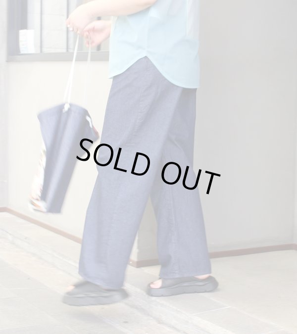 画像20:  タックワイドデニムパンツ