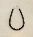 画像1: ミニブラックボールネックレス　Mini Blackball Necklace