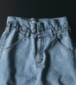 画像1: ウエストタックデニム　Waist Tuck Denim