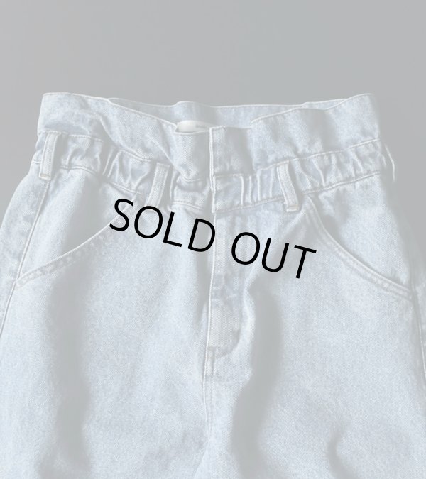 画像1: ウエストタックデニム　Waist Tuck Denim