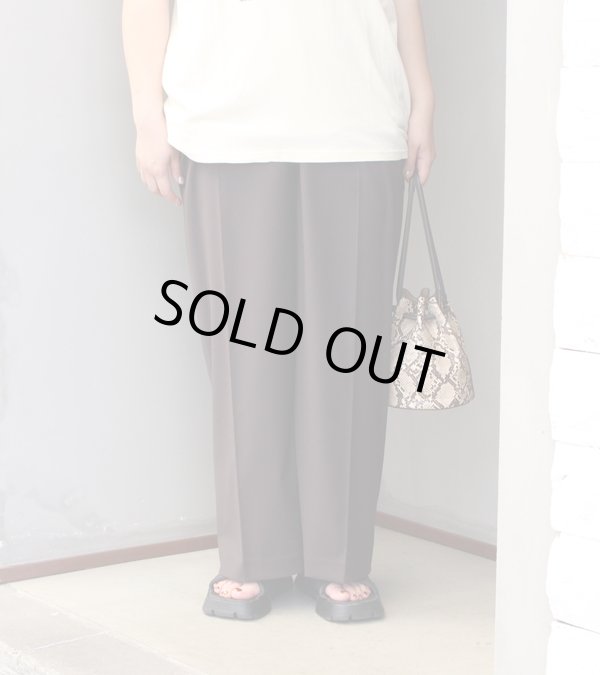 画像2: ライトウェイトタックトラウザーズ　Lightweight Tuck Trousers