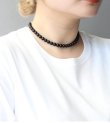 画像2: ミニブラックボールネックレス　Mini Blackball Necklace