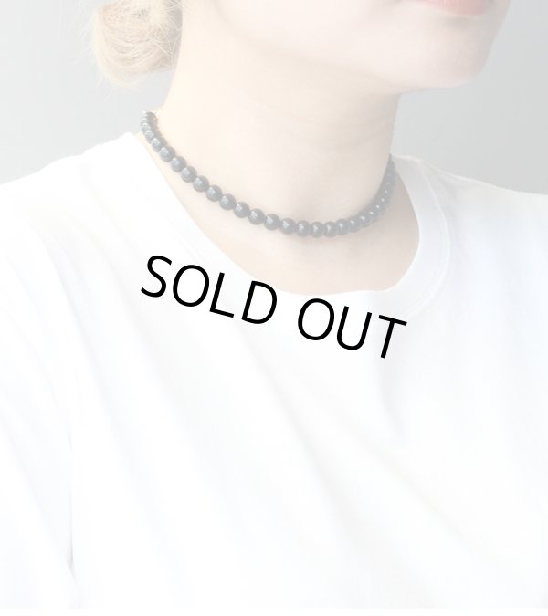 画像2: ミニブラックボールネックレス　Mini Blackball Necklace