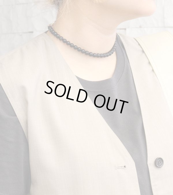 画像8: ミニブラックボールネックレス　Mini Blackball Necklace